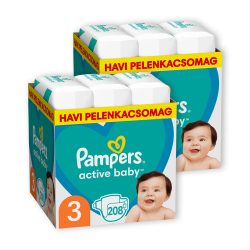  Pampers Active Baby pelenka, Midi 3, 6-10 kg, 1+1, 416 db