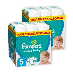    Pampers Active Baby pelenka, Junior 5, 11-16 kg, 1+1, 300 db