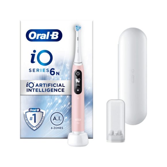 Oral-B iO 6n elektromos fogkefe, rózsaszín