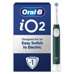 Oral-B iO2 Elektromos fogkefe, Erdőzöld (1 db)