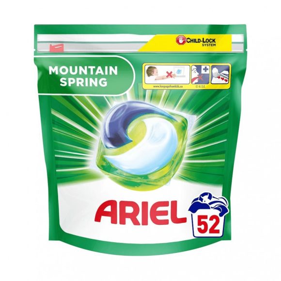 Ariel Mountain Spring mosókapszula (52 db)