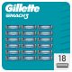 Gillette Mach3 Borotvabetétek Férfi Borotvához (18 db) 