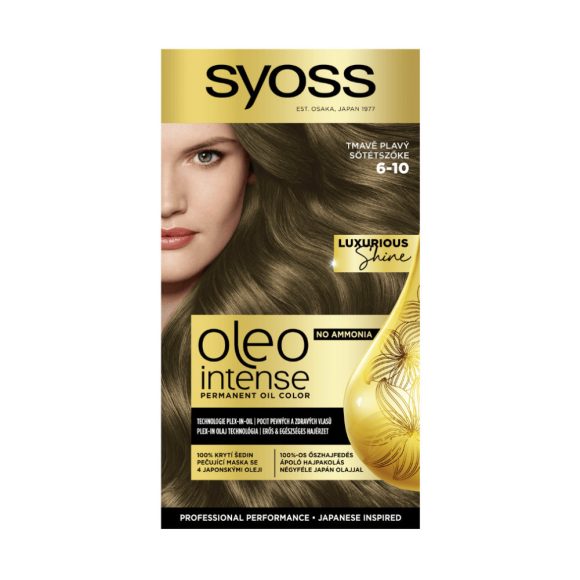 Syoss Color Oleo intenzív olaj hajfesték 6-10 sötétszőke (1 db)
