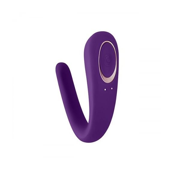 Satisfyer Double Classic vízálló, akkus párvibrátor (lila)