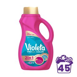   Violeta PROtect color mosógél színes ruhákhoz, 2700 ml (45 mosás)