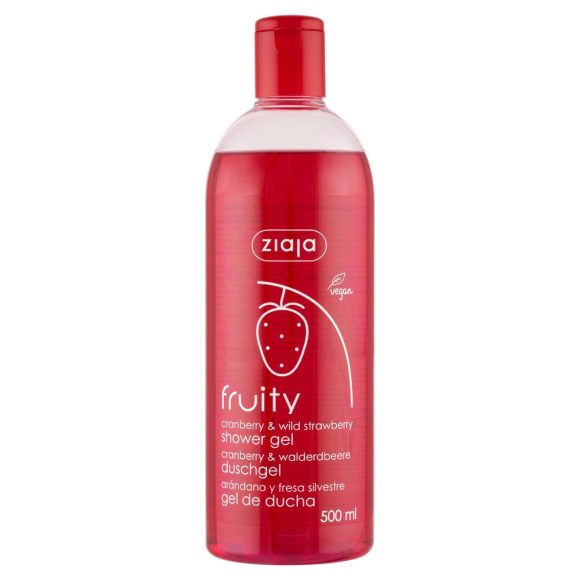 Ziaja tusfürdő áfonya- és szamóca kivonattal (500 ml)