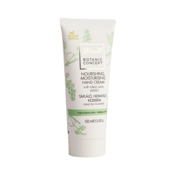 Helia-D Botanic concept tápláló, hidratáló kézkrém tokaji bor kivonattal (100 ml)