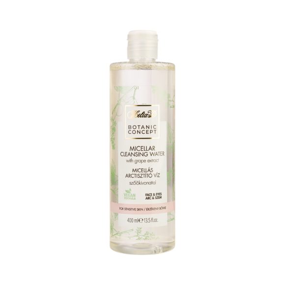 Helia-D Botanic concept micellás arctisztító víz szőlőkivonattal (400 ml)