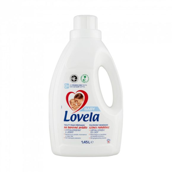 Lovela Baby hipoallergén folyékony mosószer színes ruhákhoz 1,45 liter (16 mosás)