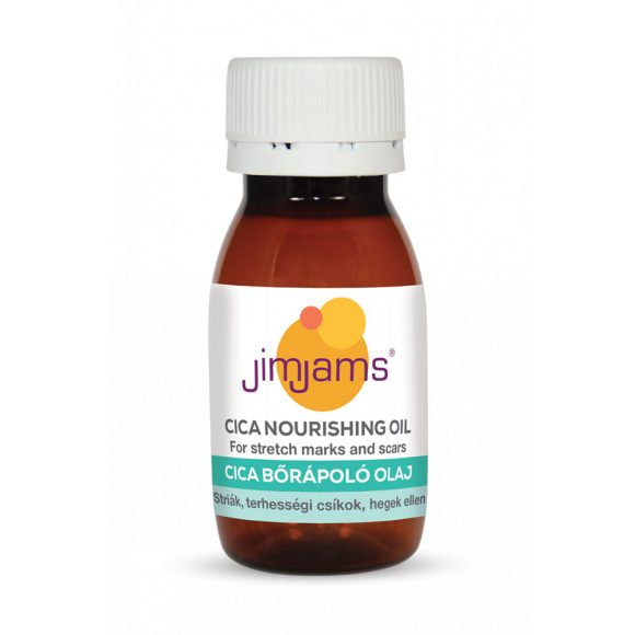 JimJams CICA bőrápoló olaj striák, terhességi csíkok, hegek ellen (50 ml)