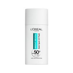   L'Oréal Paris Bright Reveal mindennapos UV-sugárzás és sötét foltok elleni fluid SPF (2x50 ml)