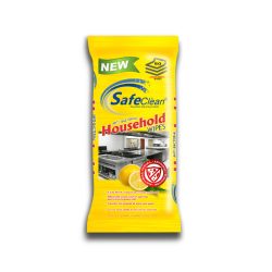   Safe Clean - antibakteriális háztartási törlőkendő (50 db)