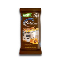   Safe Clean - fa és laminált háztartási törlőkendő (50 db)