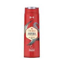  Old Spice Deep Sea tusfürdő és sampon férfiaknak 3in1 400 ml    