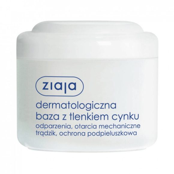 ZIAJA Bőrgyógyászati báziskrém cink-oxiddal (80 ml)