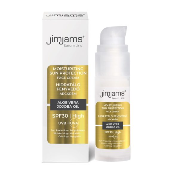 JimJams Serum Line Hidratáló fényvédő arckrém SPF30 (30 ml)