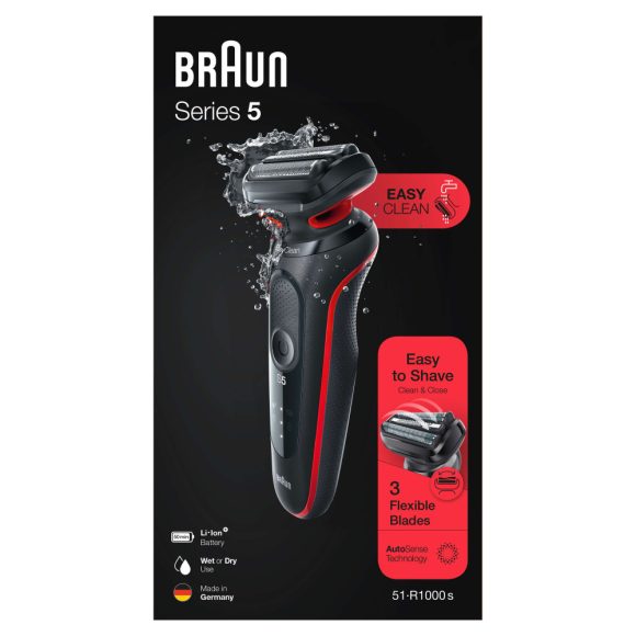 Braun Series 5 51-R1000s elektromos borotva