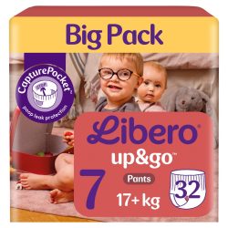 Libero Up&Go 7 bugyipelenka, 17+ kg, 32 db