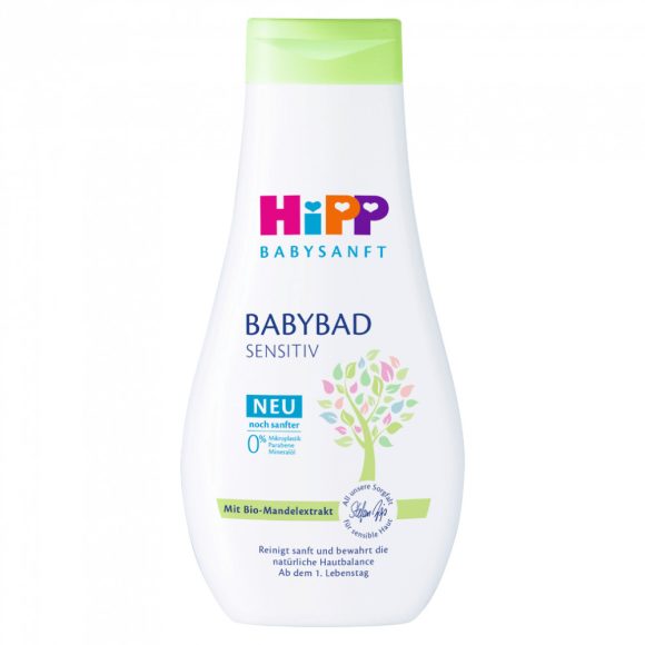 Hipp Babysanft sensitiv ápoló fürdető (350 ml)