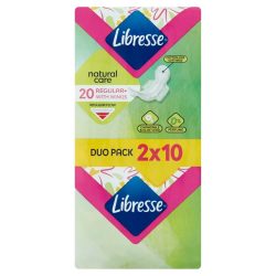   Libresse Regular+ Natural Care szárnyas egészségügyi betét (2x10 db)
