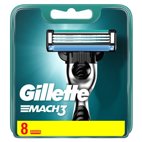 Gillette Mach3 borotvabetét/pótfej 8 db