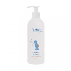   ZIAJA Baba krémes fürdető olaj, 1 hónapos kortól (300 ml)
