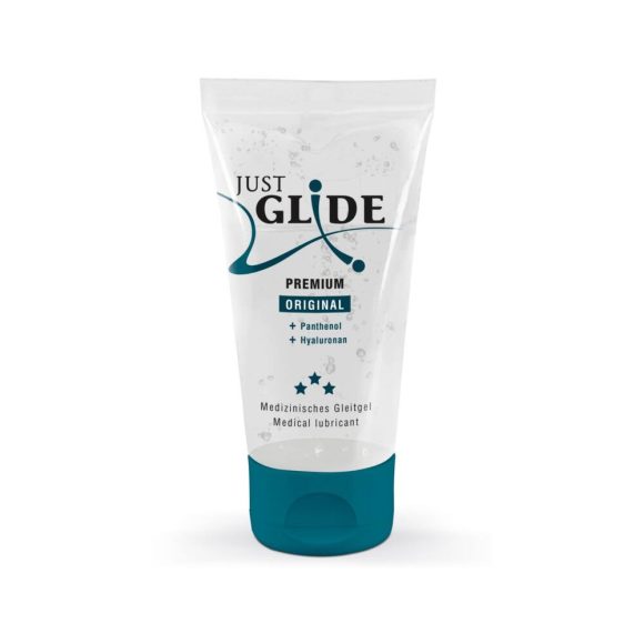 Just Glide Premium Original vegán, vízbázisú síkosító (50 ml)