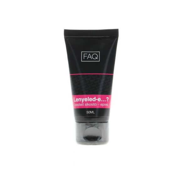 FAQ Lenyeled-e…? ízesített síkosító epres (50 ml)