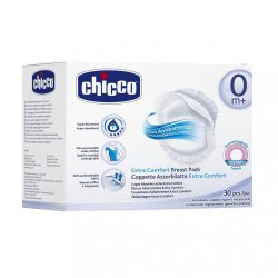   Chicco antibakteriális eldobható melltartóbetét abszorbenssel (30 db)