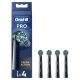 Oral-B Pro Cross Action, fekete fogkefefej (4 db)