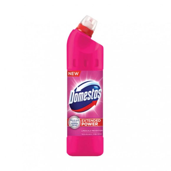 Domestos Extended Power fertőtlenítő hatású folyékony tisztítószer, pink (750 ml)