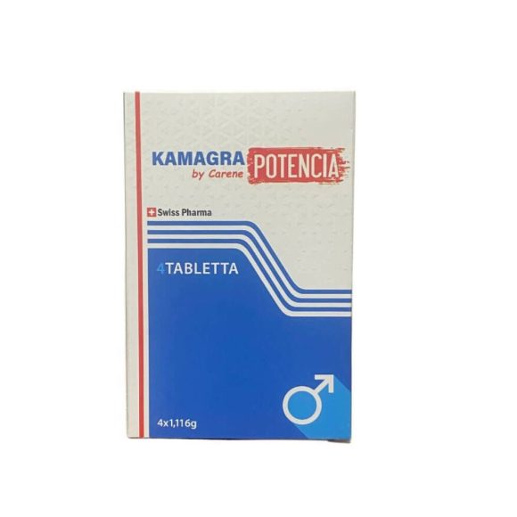 KAMAGRA étrend-kiegészítő tabletta férfiaknak (4 db)