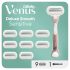 Gillette Venus Delux Smooth Sensitive Női Borotva 9 db Borotvabetéttel