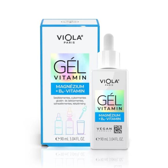 Viola Gélvitamin Magnézium + B6 vitamin (90 ml)