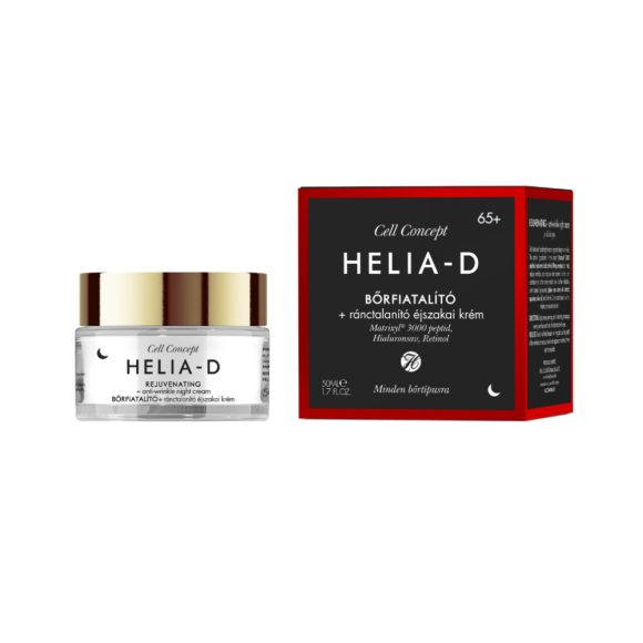 Helia-D Cell concept bőrfiatalító + ránctalanító krém 65+ éjszakai (50 ml)