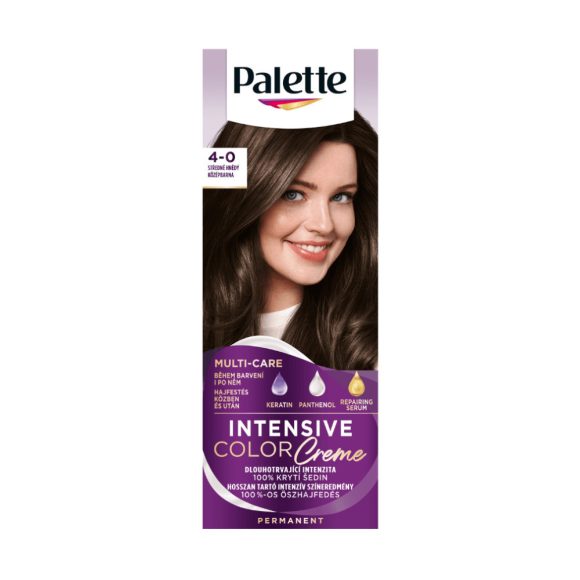 Palette ICC intenzív krémhajfesték N3 (4-0) - középbarna (50 ml)