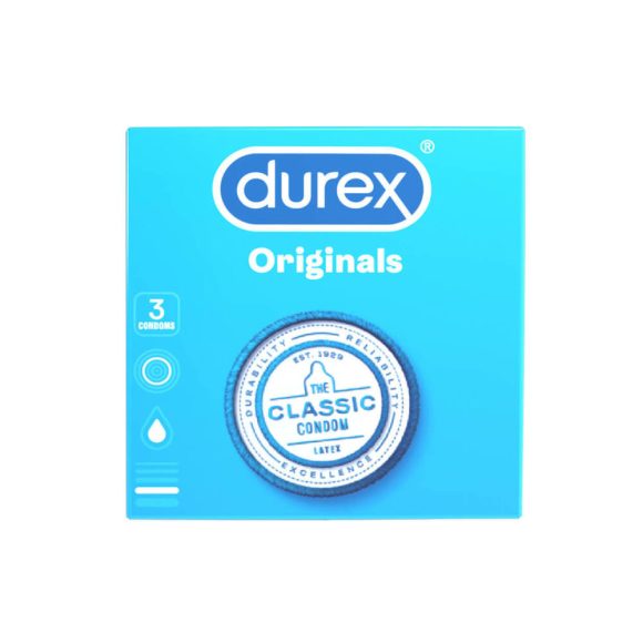 Durex Originals Classic óvszer (3 db)