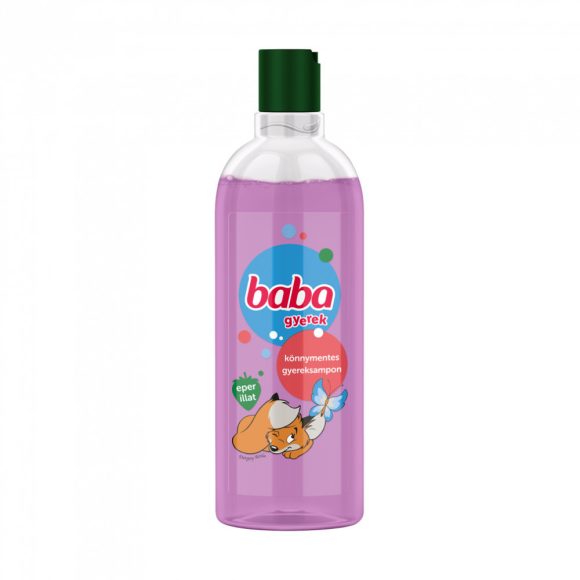Baba könnymentes gyereksampon eper illattal 400 ml