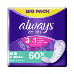   Always Liners Normal Fresh&Protect tisztasági betét (60 db)