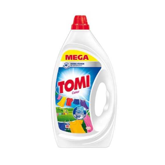Tomi Max Power Color mosógél 3,96 liter (88 mosás)