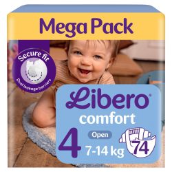 Libero Comfort 4 pelenka, 7-14 kg, 74 db