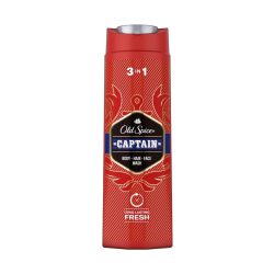   Old Spice Captain tusfürdő és sampon férfiaknak 3in1 400 ml    