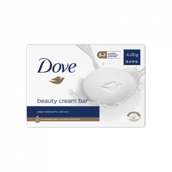 Dove szépségápoló krémszappan 4x90 g