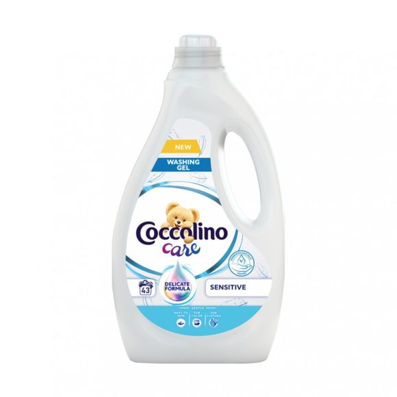 Coccolino Care Sensitive mosógél 1,72 liter (43 mosás)