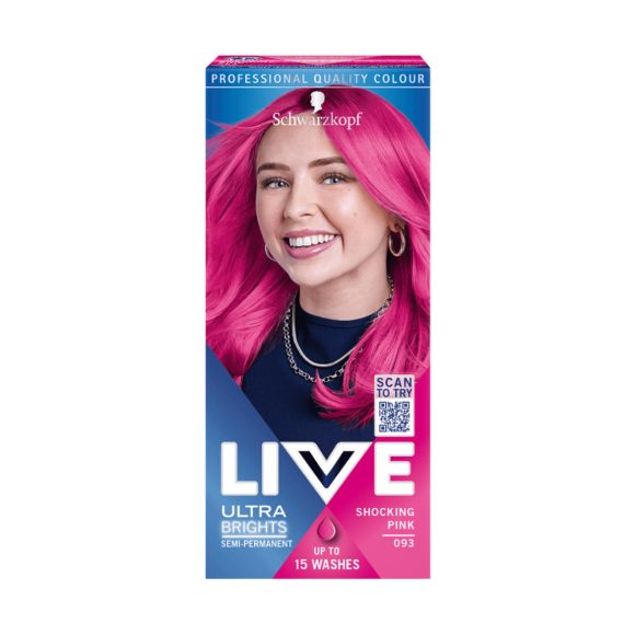 Schwarzkopf Live Color hajszínező - 93 rózsaszín (1 db)
