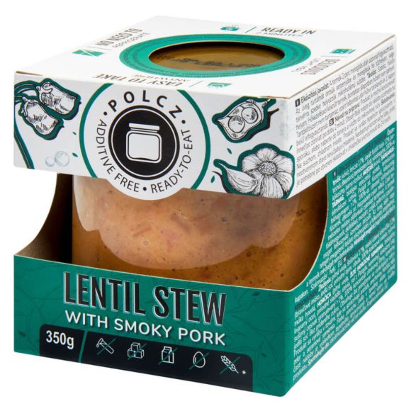 Polcz - Lencsefőzelék füstölt tarjával (350 g)