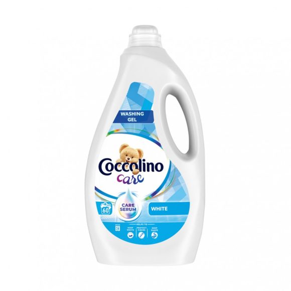 Coccolino Care White mosógél fehér ruhákhoz 2,4 liter (60 mosás)