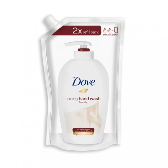 Dove Fine Silk folyékony krémszappan utántöltő 500 ml