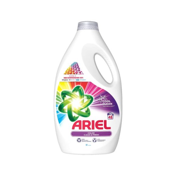 Ariel Folyékony mosószer, Color Cool Clean, 2,4 liter (48 mosás)