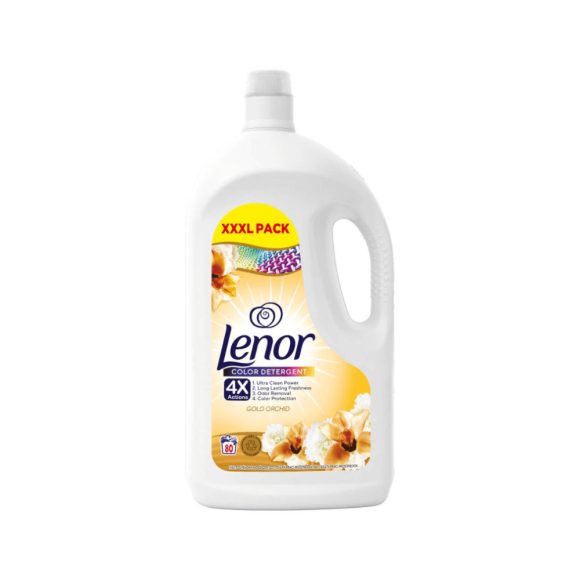 Lenor Vanilla Orchid & Golden Amber folyékony mosószer 4 liter (80 mosás)